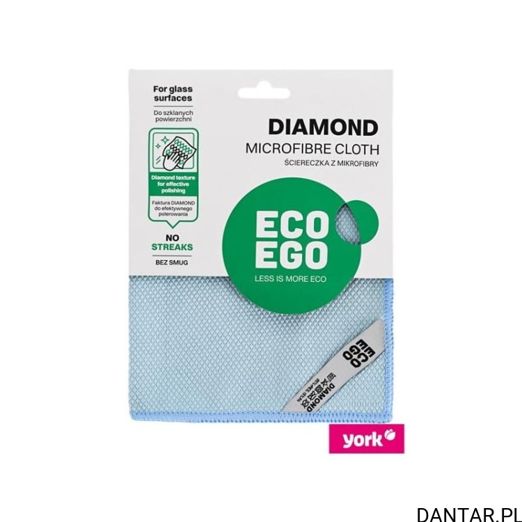 Ścierka z mikrofibry eco ego 40x40cm diamond York a1/22