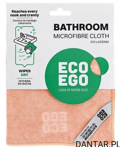 Ścierka z mikrofibry eco ego 40x40cm bathroom York a1/18