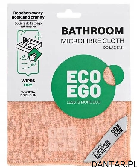 Ścierka z mikrofibry eco ego 40x40cm bathroom York a1/18