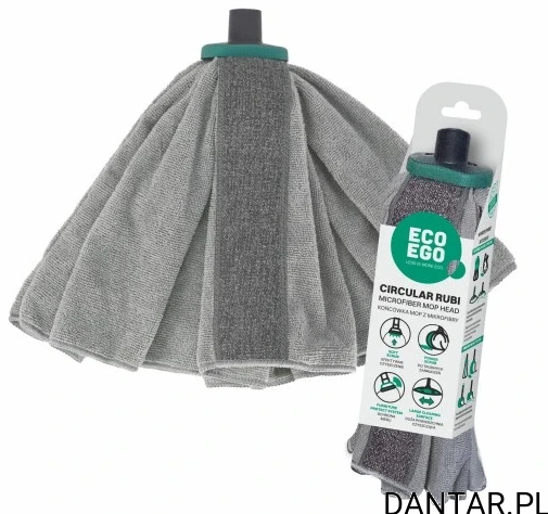 Mop mikrofibra circular rubi EcoEgo York a1/6