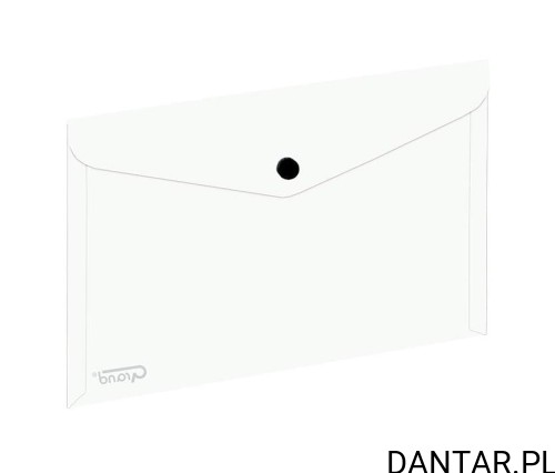 Koperta A5 PP 229x162 zatrzask biała Grand ZP043 a1/12