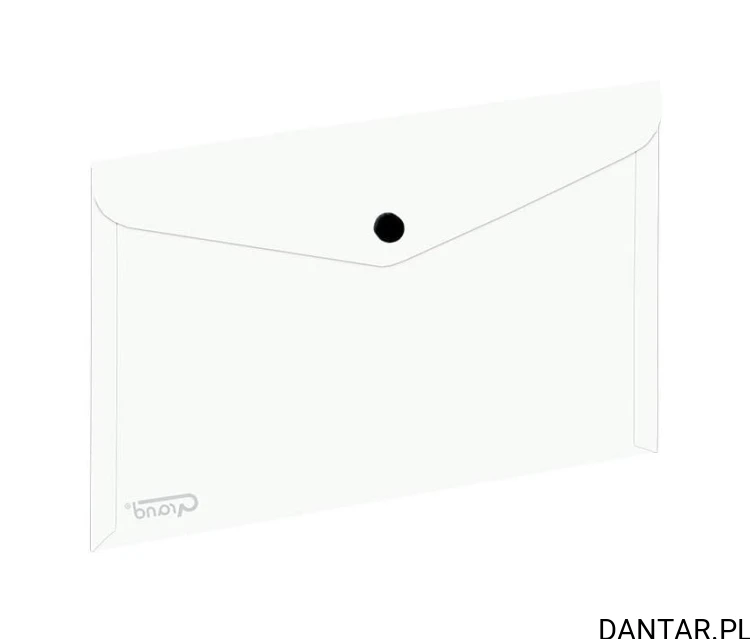 Koperta A5 PP 229x162 zatrzask biała Grand ZP043 a1/12