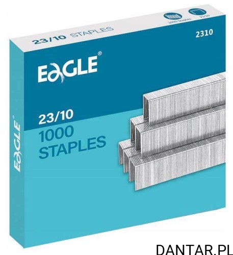 Zszywki 23/10 do 60k Eagle 