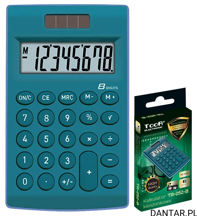 Kalkulator toor TR-252-B