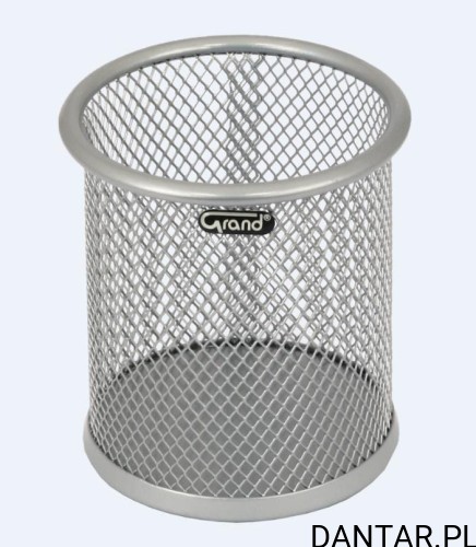 Kubek na długopisy GRAND GR-004S srebrny 