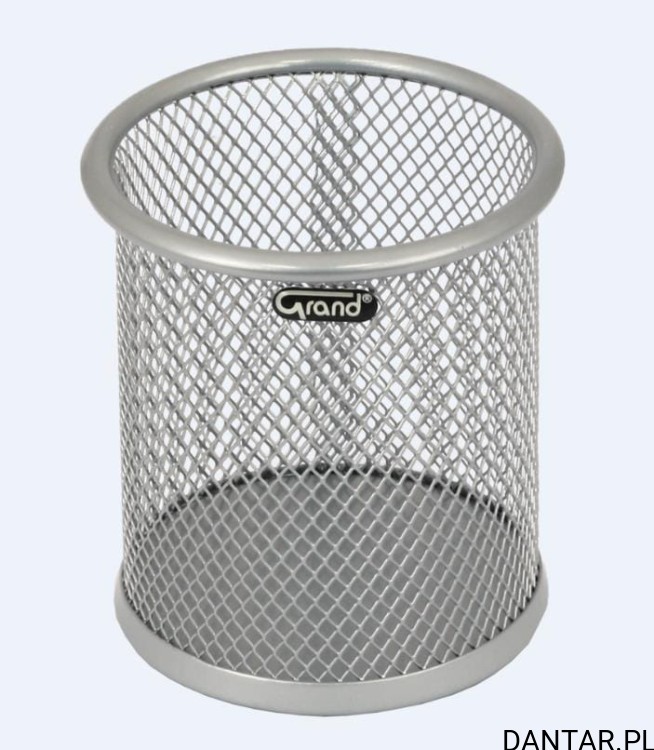 Kubek na długopisy GRAND GR-004S srebrny 