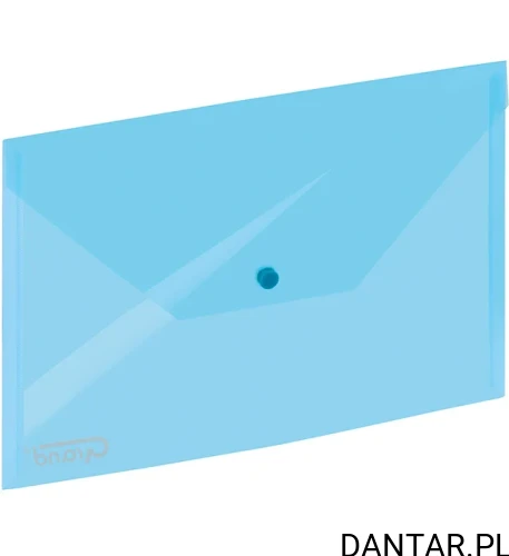 Koperta A4 PP 210x297 zatrzask niebieska Grand 9113 a1/12