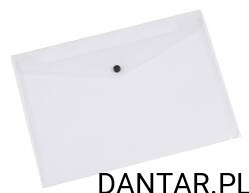 Koperta  A4  210x297 zatrzask biała Grand 9113 a1/12