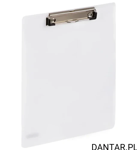 Deska clipboard a4 PP biała z klipem Grand