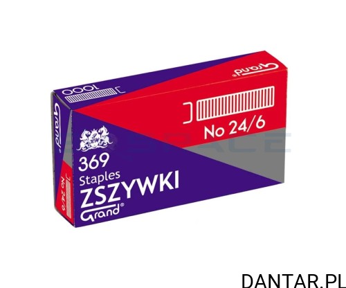 Zszywki 24/6 Grand a1/10