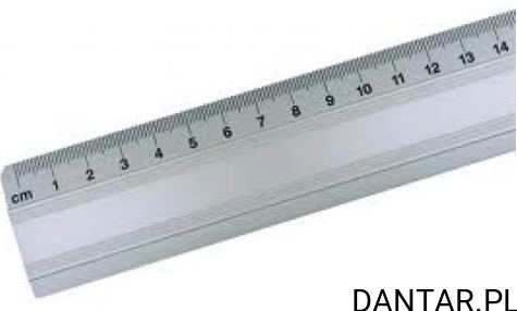 Linijka 20cm aluminiowa Grand GR-119-20