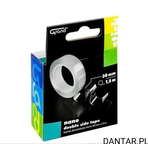Taśma dwustronna nano 30mm x 1,5m Grand