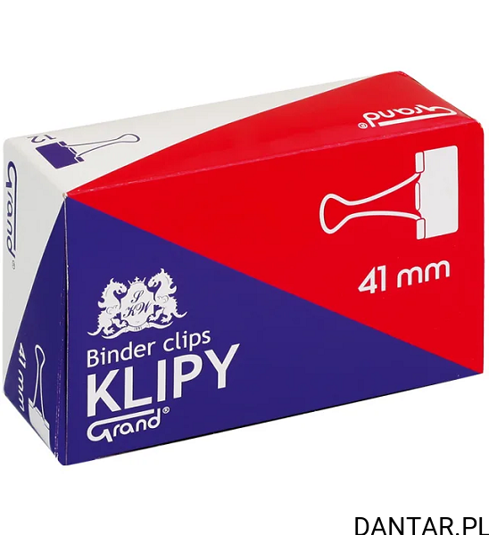 Klips binder 41mm Grand a12/12