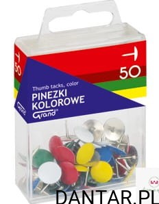 Pinezki kolorowe Grand a50/10