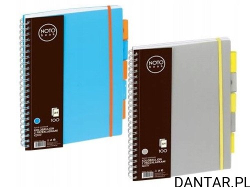 Kołobrulion A4 NotoBook szary Grand 100k