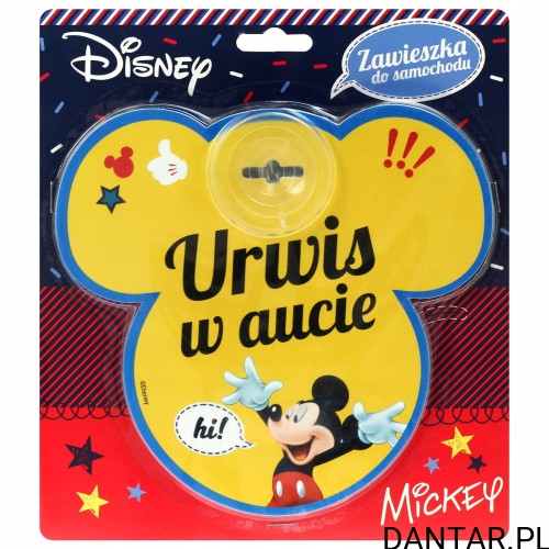 Zawieszka do auta mix księżniczka/urwis