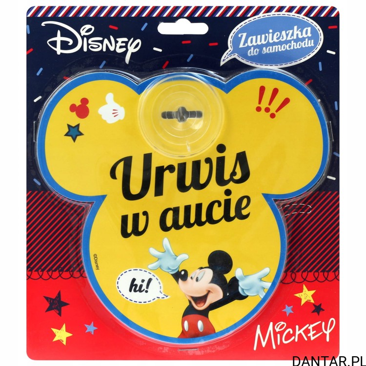 Zawieszka do auta mix księżniczka/urwis