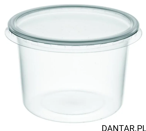Pojemnik okrągły 400ml PP 8116C a50/10 *115