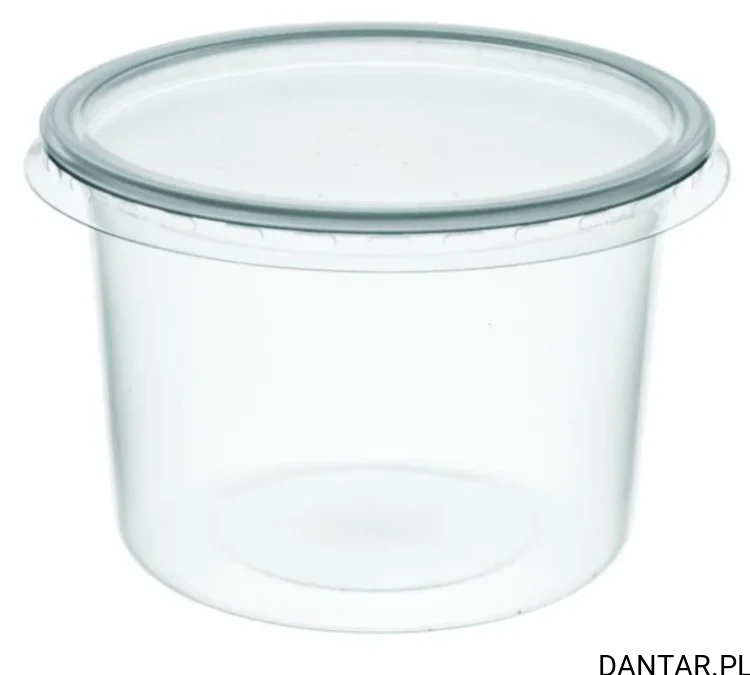 Pojemnik okrągły 400ml PP 8116C a50/10 *115