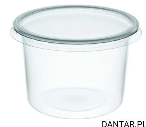Pojemnik PP 350ml transparentny 8115C reuse a50/10 *115