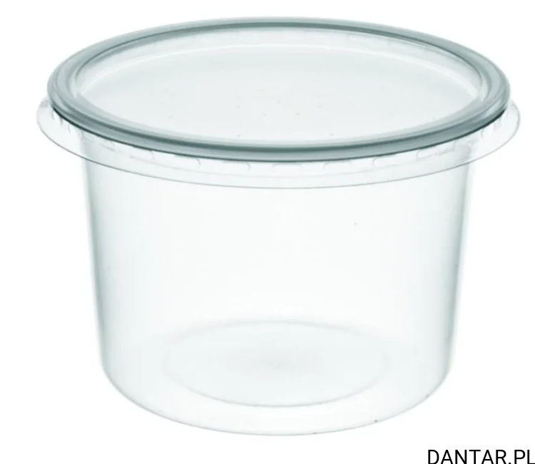 Pojemnik PP 350ml transparentny 8115C reuse a50/10 *115