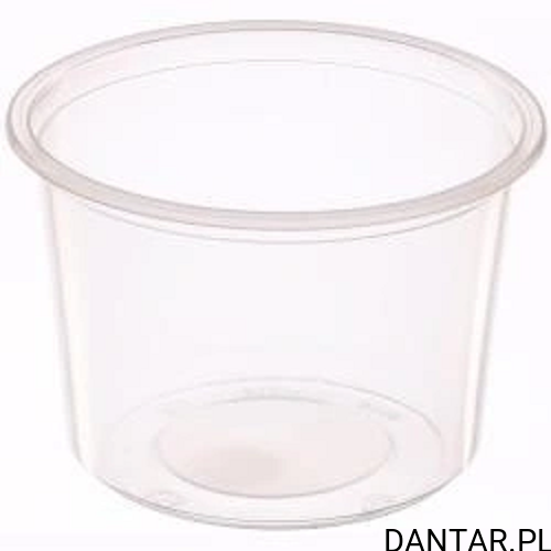 Pojemnik okrągły 500ml PP 8118C a50/10 *115