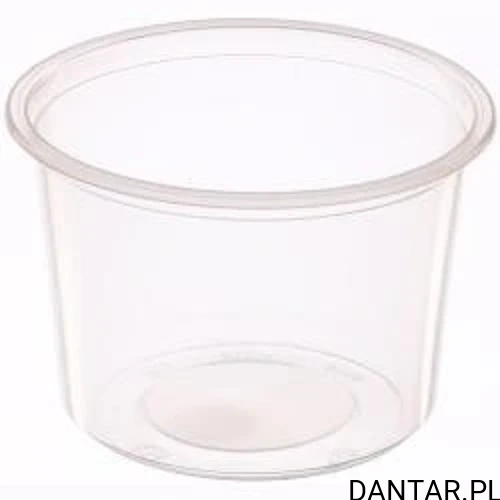 Pojemnik okrągły 500ml PP 8118C a50/10 *115