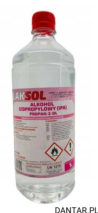 Alkohol izopropylowy IPA izopropanol 1L