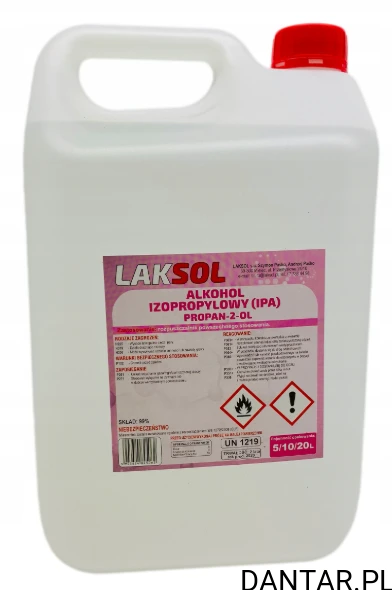 Alkohol izopropylowy IPA izopropanol 5L