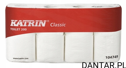 Papier toaletowy Katrin classic toilet 2w 200 a8/7/252