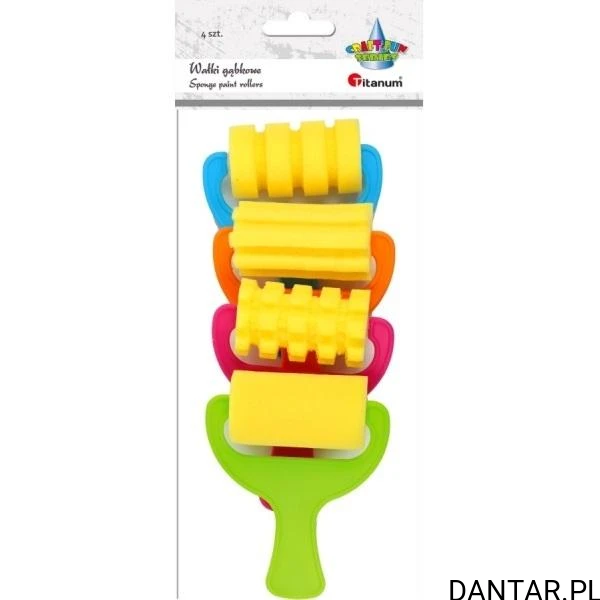 Wałki gąbkowe Titanum a4