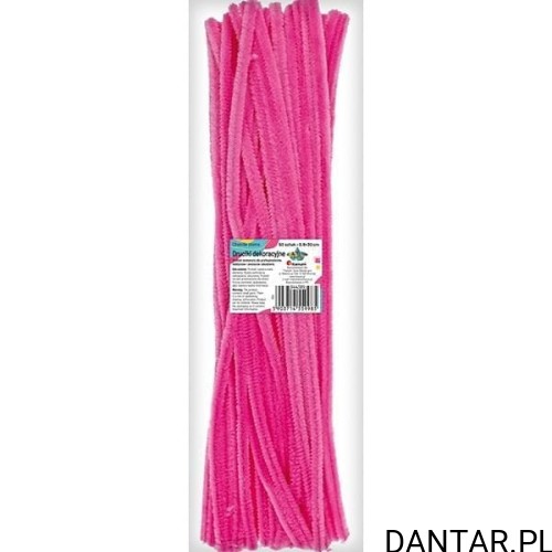 Druciki kreatywne 0,6x30cm stonowany różowy Titanum a50