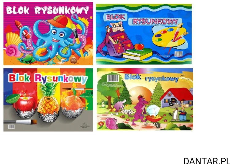 Blok rysunkowy  biały A3 Protos 