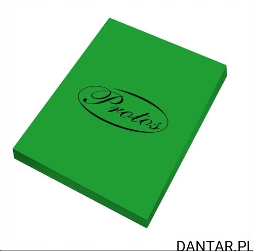 Papier ksero A4 160g zielony Protos a50