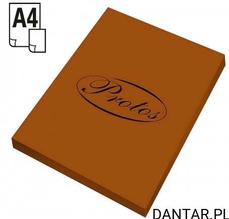 Papier ksero A4 brązowy 80g a100/5