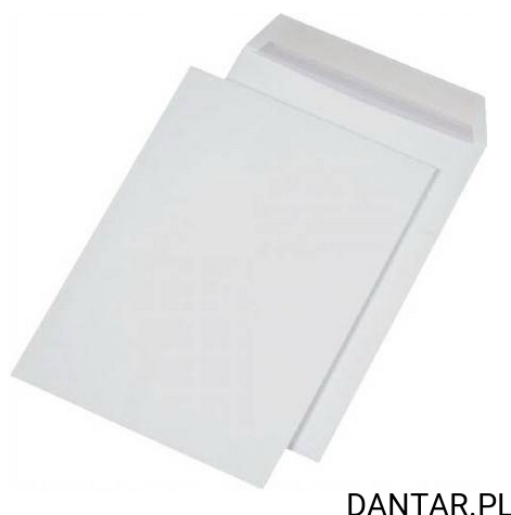 Koperta NC B4 353x250 HK RBD poszerzana biała a25