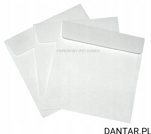 Koperta biała CD 125x125 NK a25