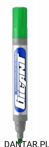 Marker suchościerlany do tablic zielony Kamet a1/12
