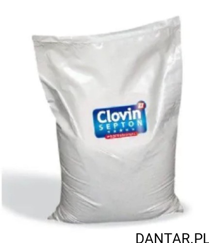 Proszek do prania Clovin II Septon 15kg piorąco dezynfekujący do białego