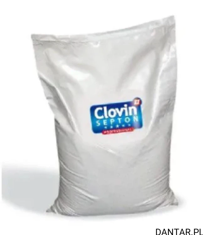 Proszek do prania Clovin II Septon 15kg piorąco dezynfekujący do białego