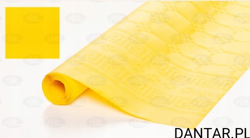 Obrus papierowy jasno żółty 1,20x6mb