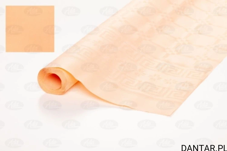Obrus papierowy łososiowy 1,20x6mb