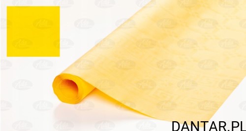 Obrus papierowy żółty 1,20x6mb