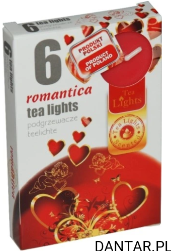 Podgrzewacze zapachowe romantic a6 Admit 290