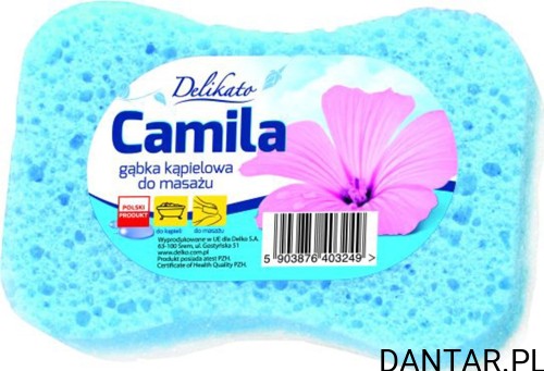 Gąbka kąpielowa do masażu delikato Camila a1/34