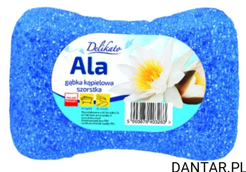 Gąbka kąpielowa szorstka ALA  a1/34
