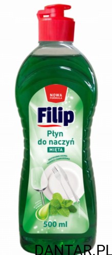 Płyn do mycia naczyń Filip 500ml mięta