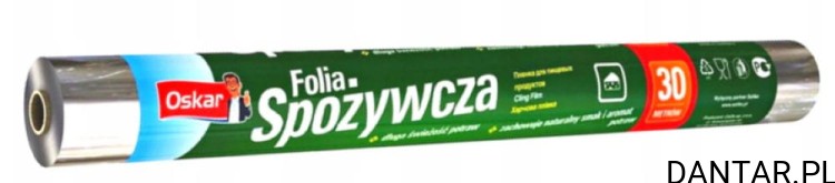 Folia spożywcza do żywności 30m Oskar a1/48