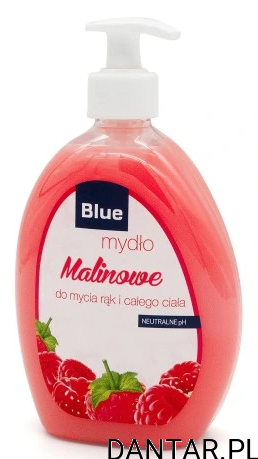 Mydło w płynie BLUE 500ml malina