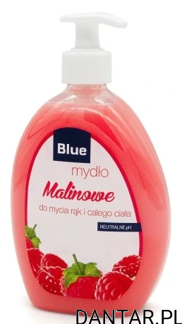 Mydło w płynie BLUE 500ml malina